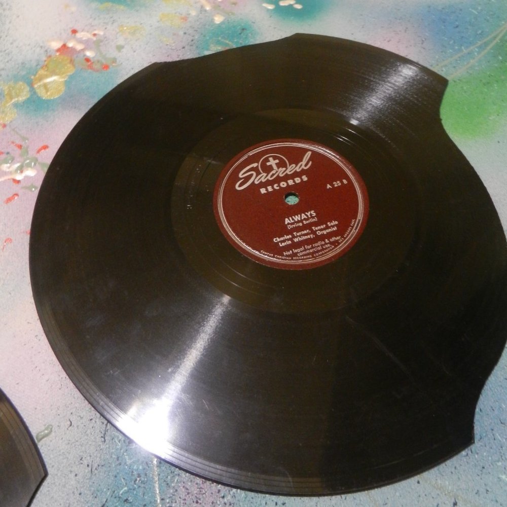 VTG victrola record Honeymoon Lane wedding music antique talking machine LP - Picture 6 of 9